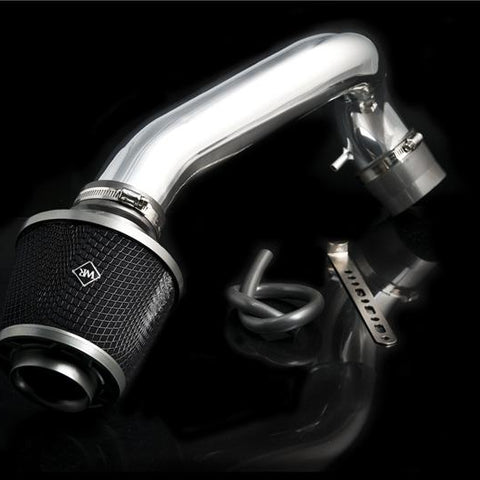 Weapon R 11 Subaru Impreza 2.5L Gunmetal/Blk Foam Filter Polished Dual Velocity Secret Weapon Intake