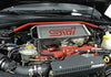 PERRIN 08-14 WRX/STI/Impreza / 14-18 Forester / 13-17 Crosstrek / 05-09 Legacy FR Strut Brace - Red
