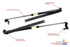 GrimmSpeed 13+ Subaru BRZ / 13+ Scion FR-S Hood Struts