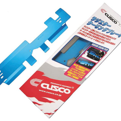 Cusco Radiator Cooling Plate GDA GDB Impreza Blue